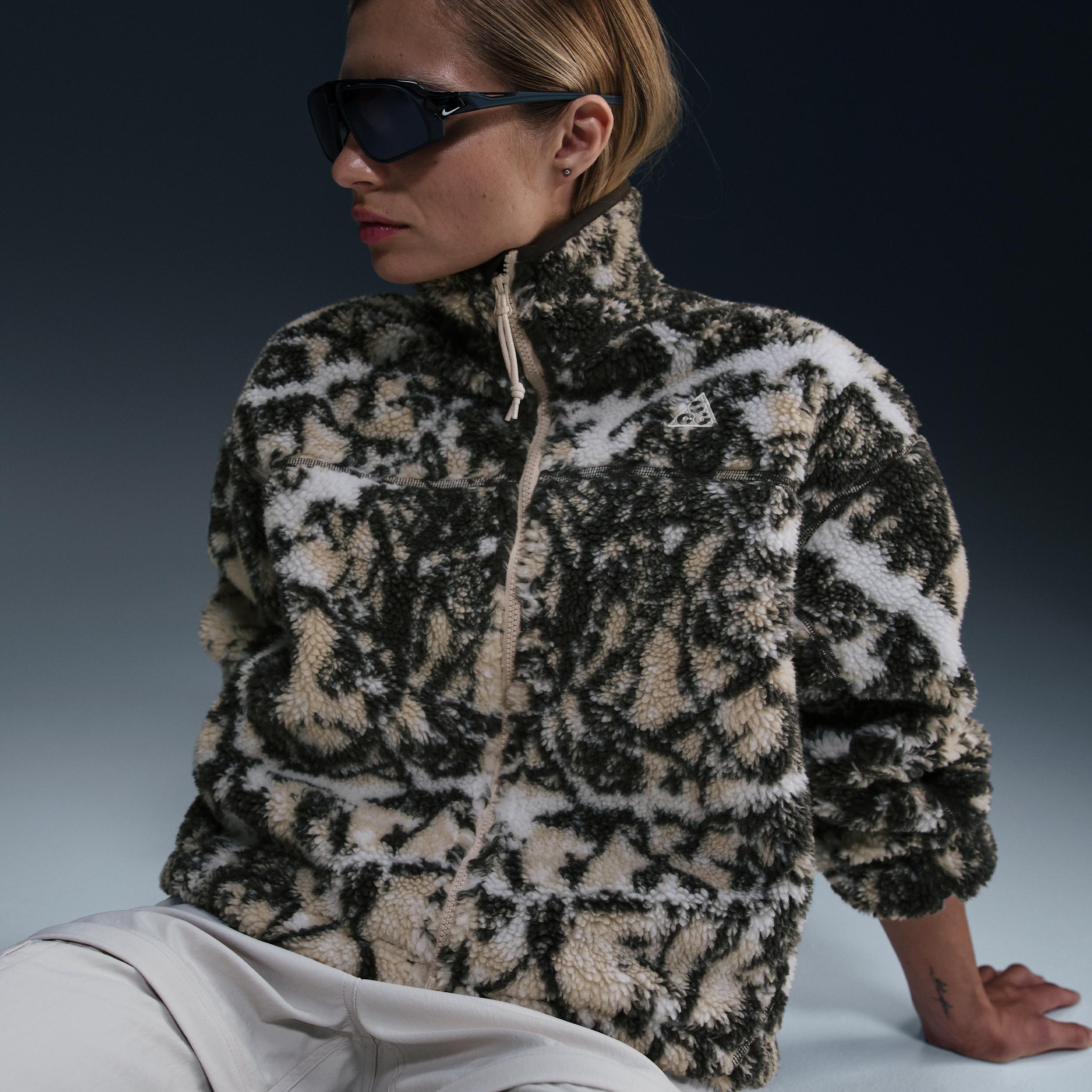 Women's Nike ACG "Canwell Glacier" Therma-FIT ADV Windproof Full-Zip Fleece Jacket Product Image