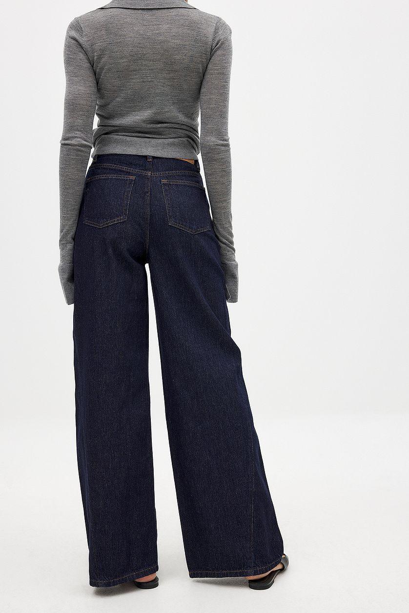 High Waist Extra Wide Leg Denim Product Image
