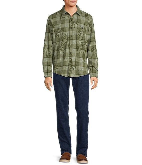 Tommy Bahama Fireside Palm Springs Long Sleeve Jacquard Shirt Product Image
