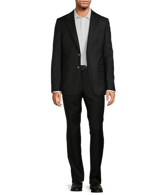 Hickey Freeman Classic Fit Textured Solid Sport Coat Product Image