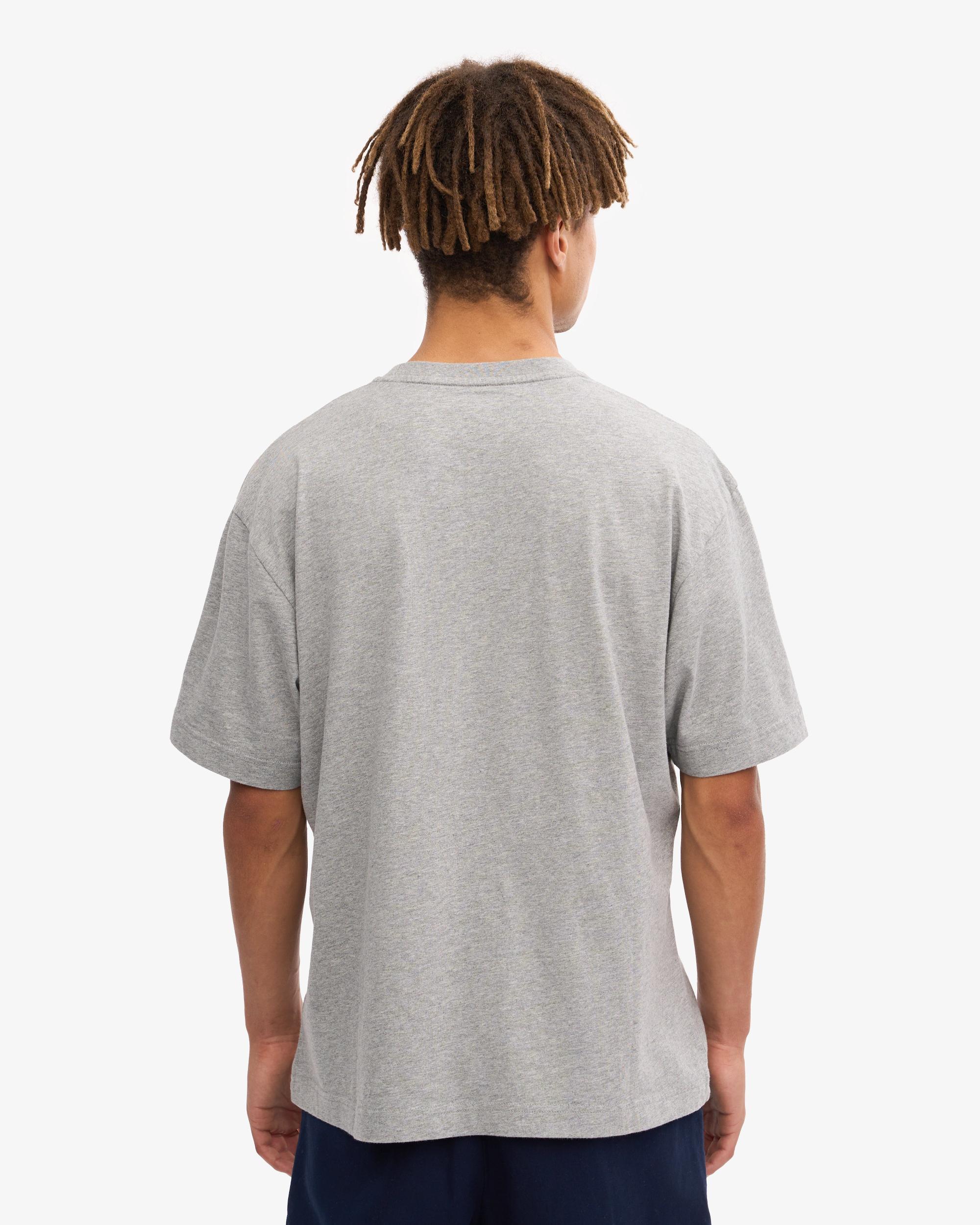 Oversized Organic T-Shirt - Heather Grey Product Image
