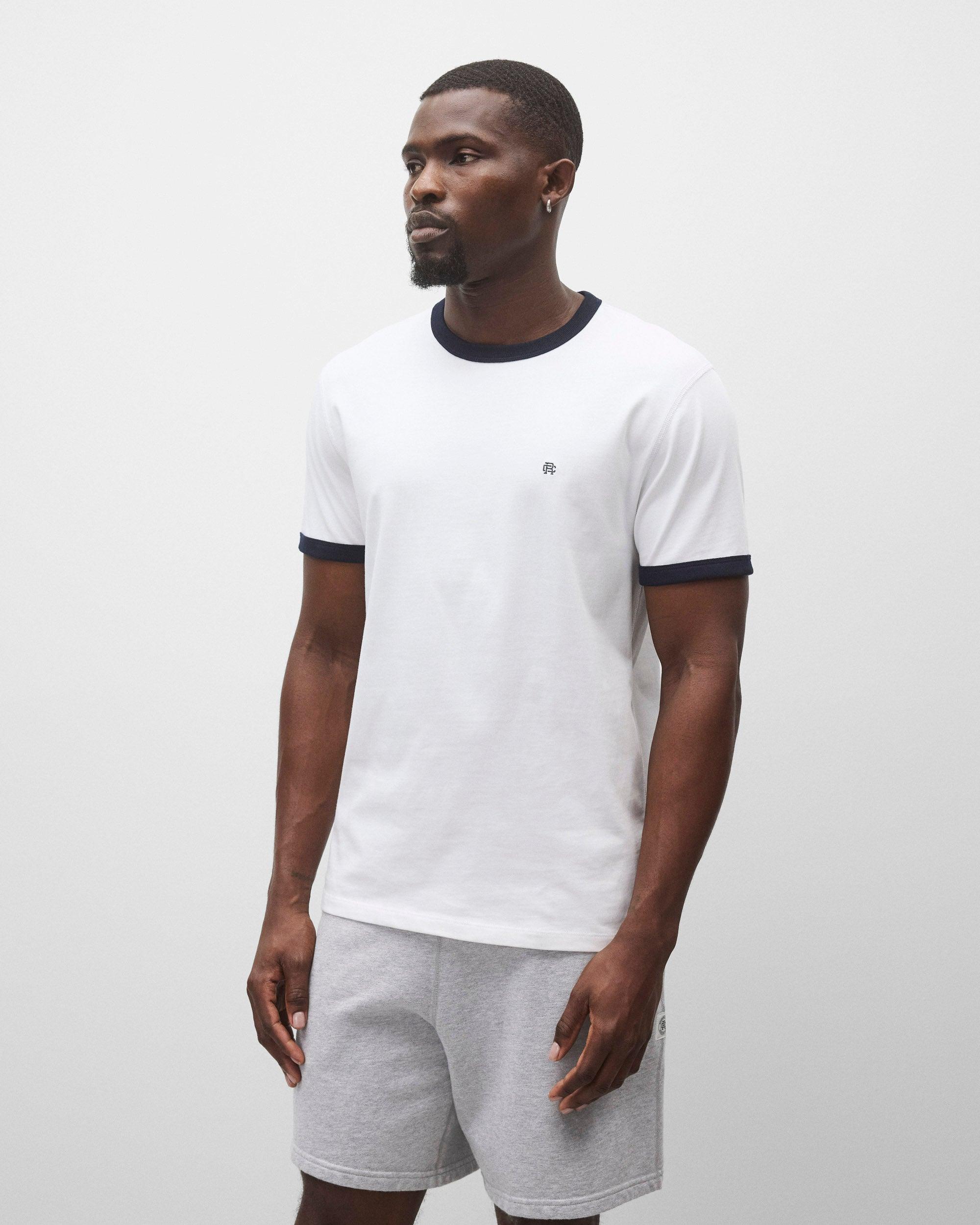 Midweight Jersey Ringer Standard T-Shirt Male Product Image