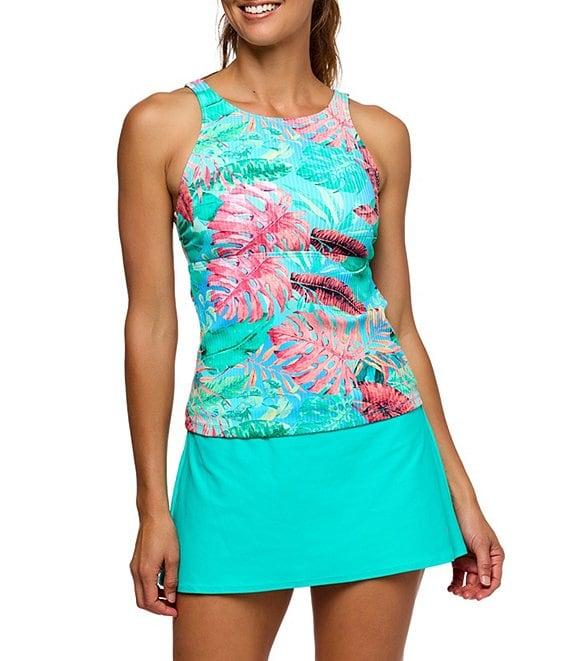 Next by Athena Good Karma Courtside Pleated Back Swim Skort Product Image