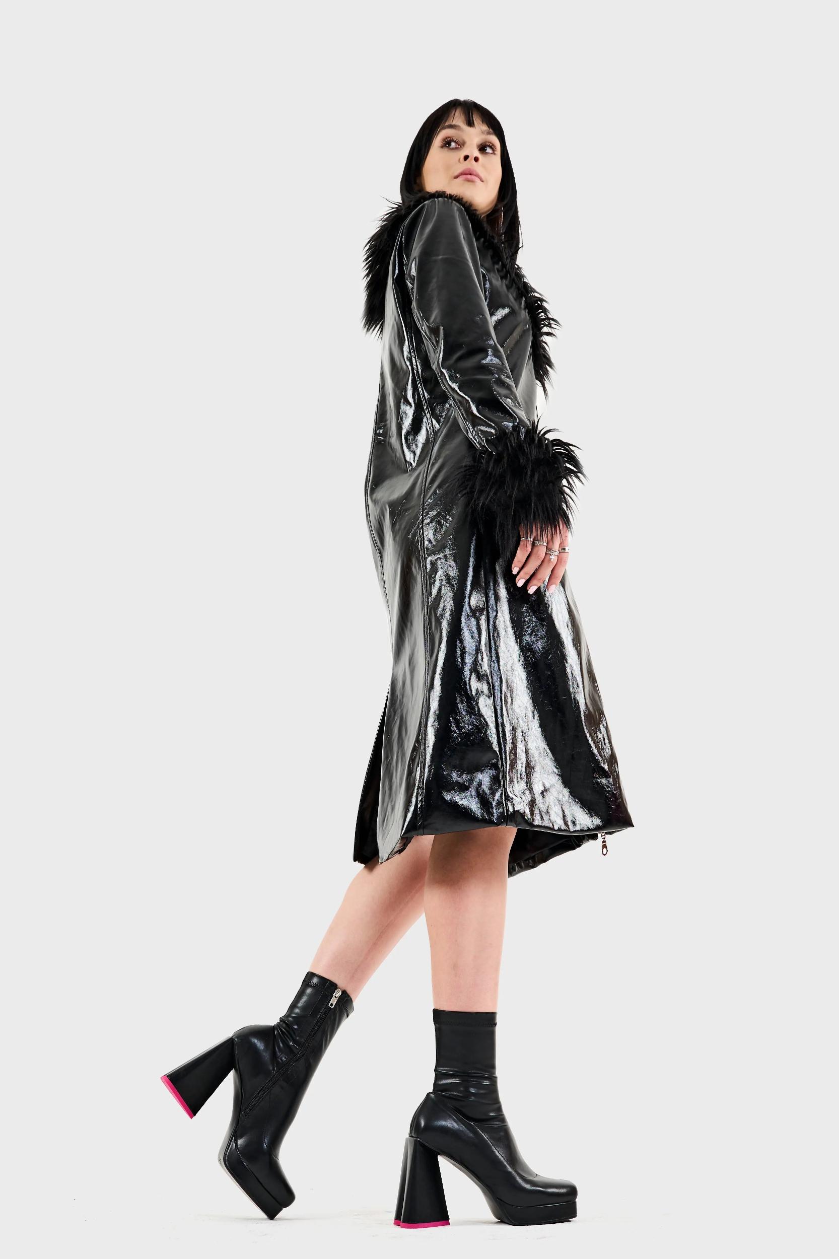 So Chic Platform Ankle Boots Product Image