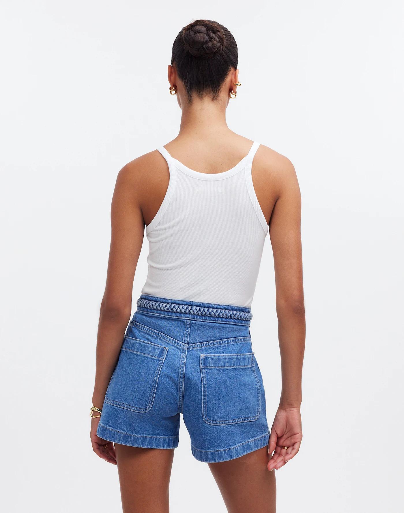 Madewell x Lisa Says Gah! The Denim Emmett Short: Patch Pocket Edition Product Image