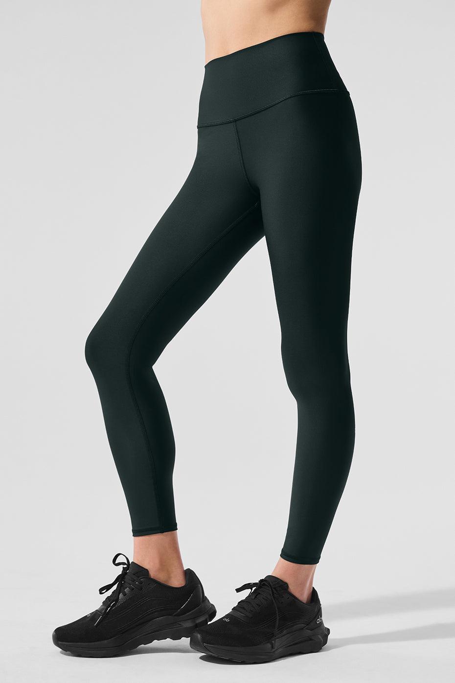 7/8 High-Waist Airlift Legging - Charcoal Green Female Product Image