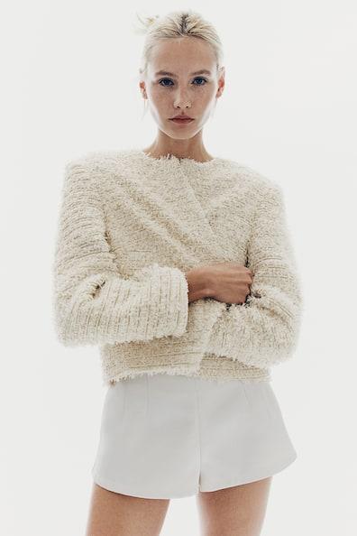 Textured-Weave Jacket Product Image