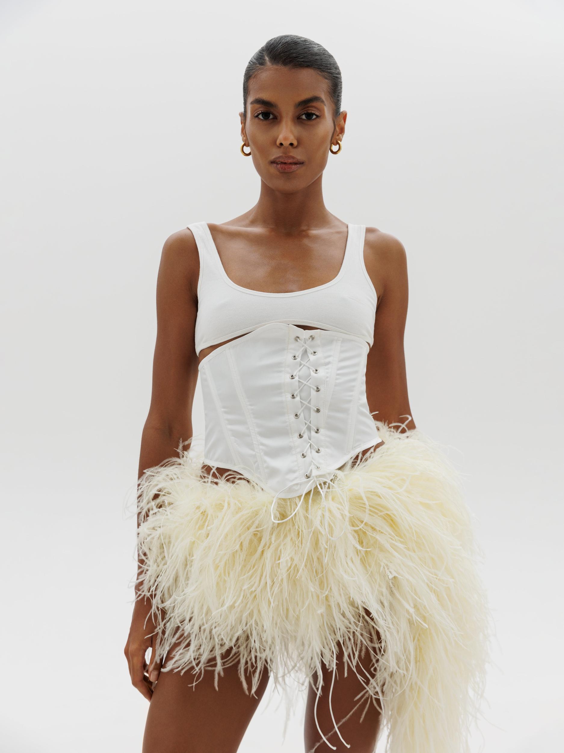 Cloud Nine skort in Butter Product Image