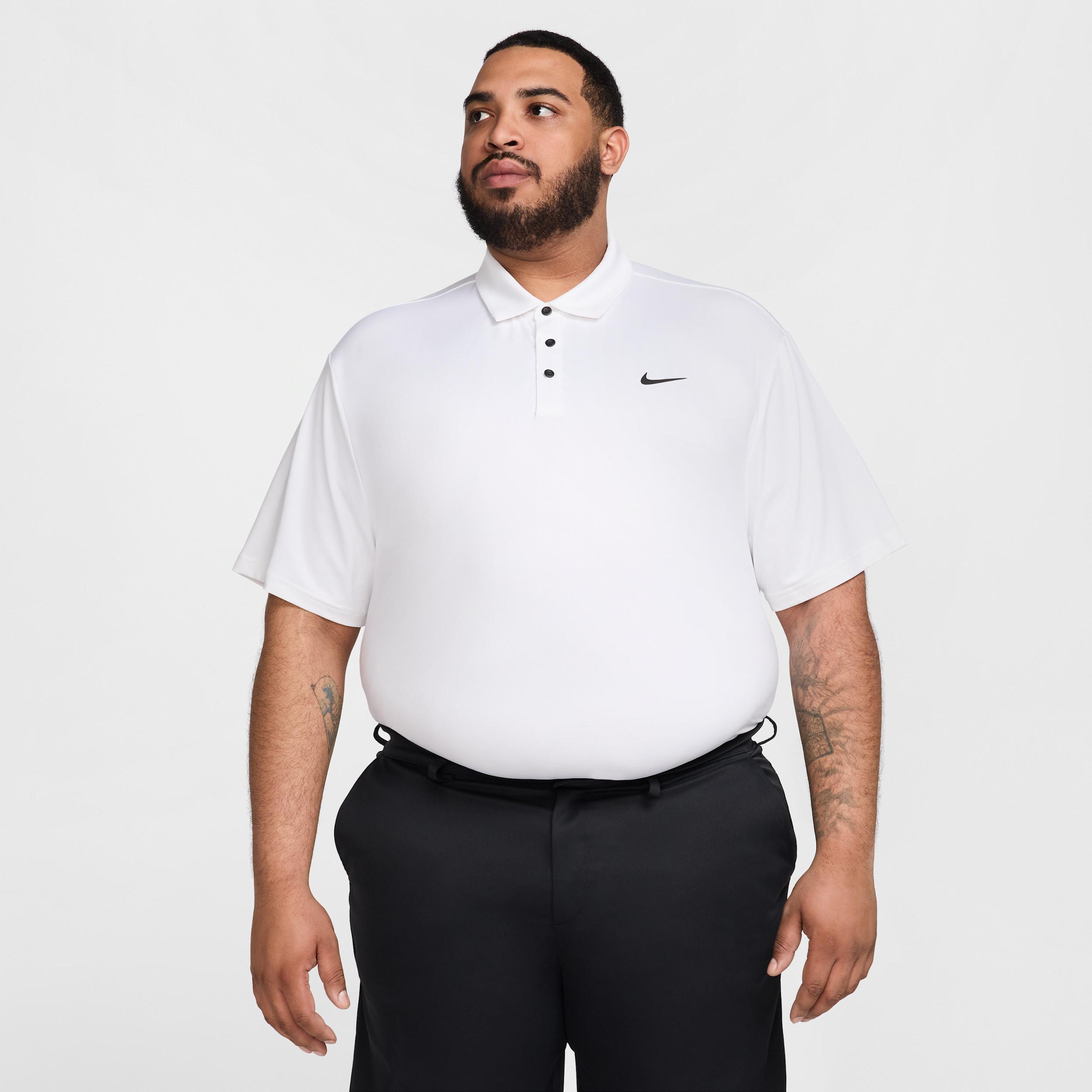 Nike Mens Tour Dri-FIT Solid Golf Polo | FZ7481-100 Product Image
