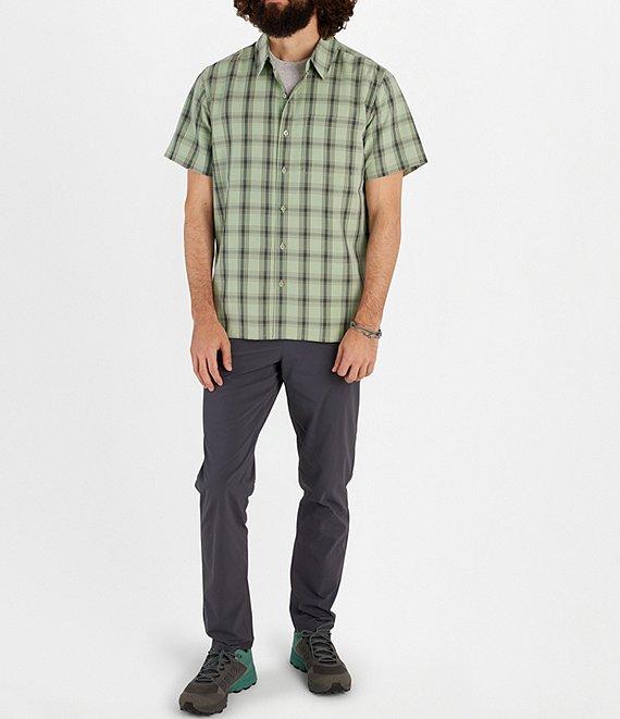 Marmot Eldridge Plaid Check Short Sleeve Woven Shirt Product Image