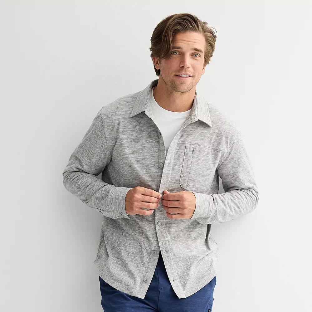 Men's FLX Winter Wander Button-Down Shirt,  Product Image