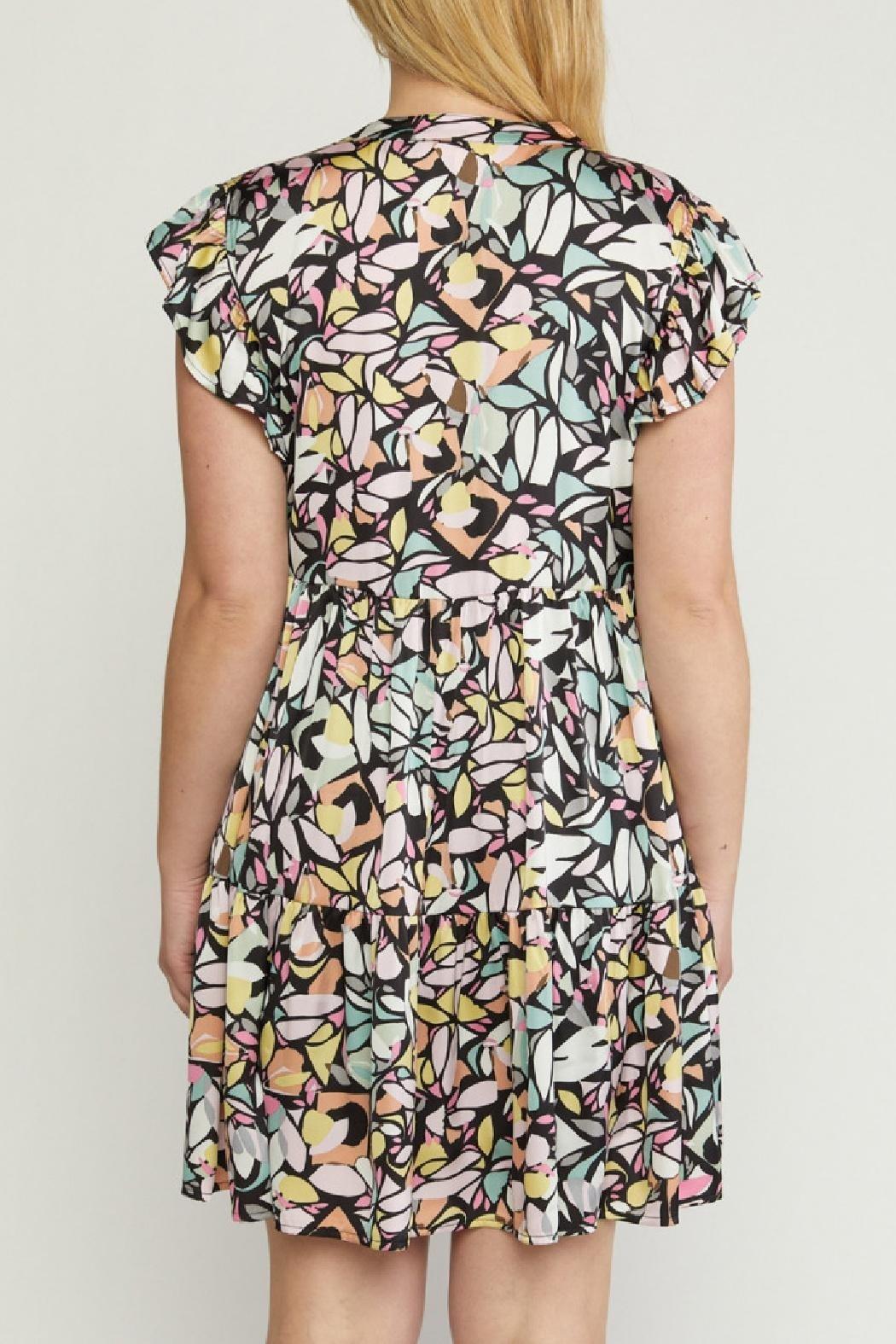 Printed Tiered Dress Product Image