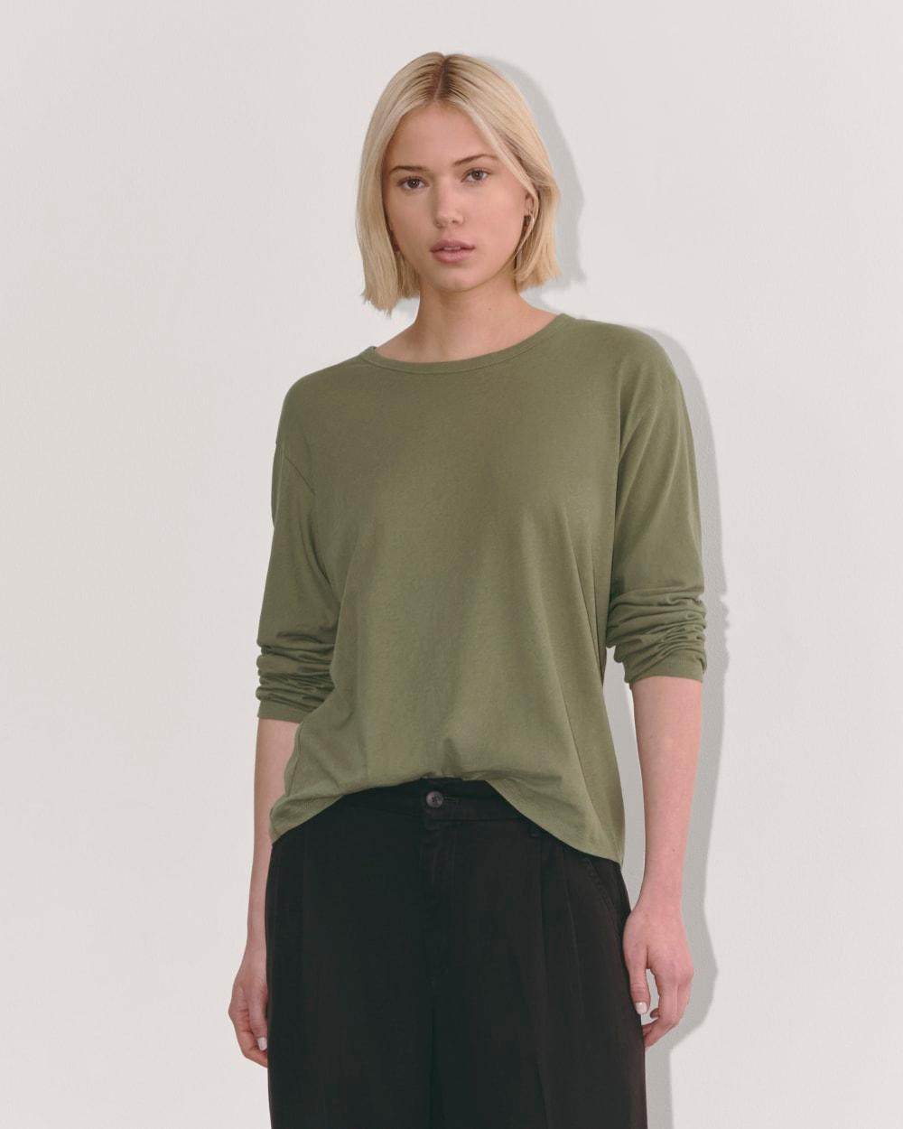 Womens Air Long-Sleeve T-Shirt by Everlane Product Image