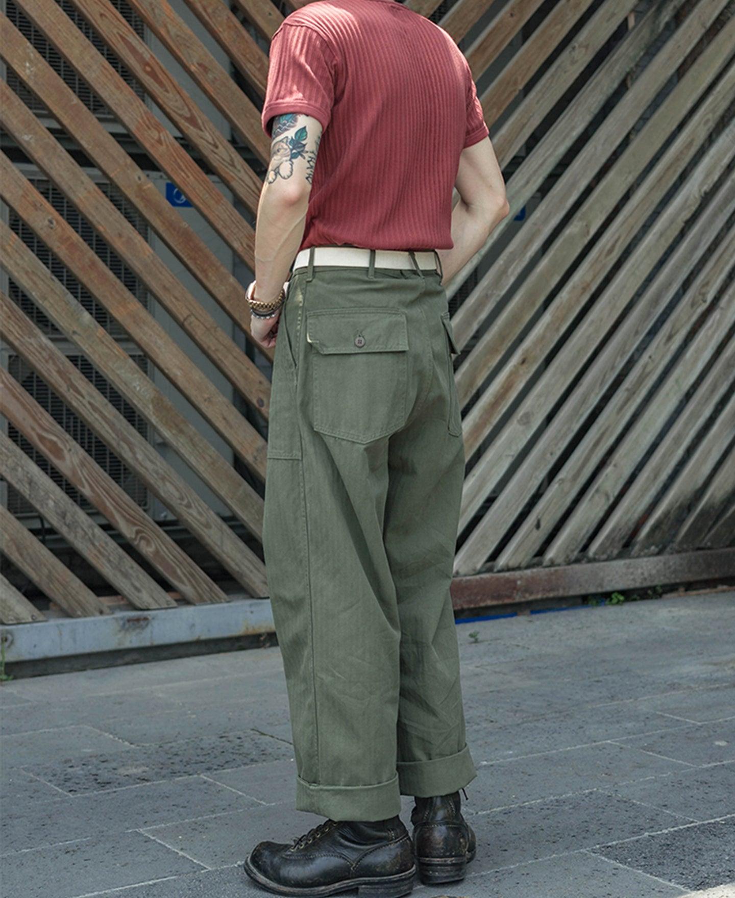1947 1st 838A OD7 Utility Fatigue Pants Product Image