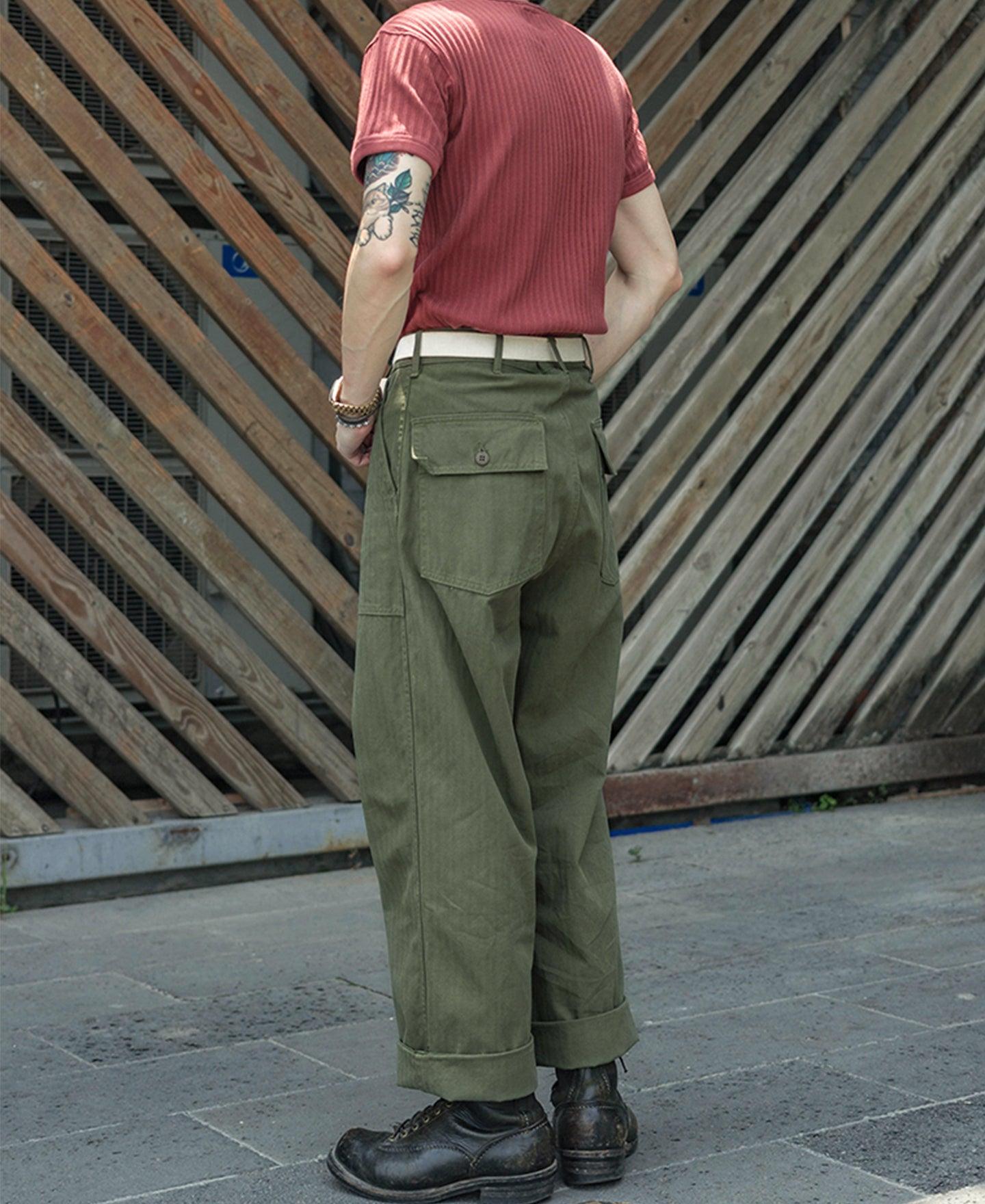 1947 1st 838A OD7 Utility Fatigue Pants Product Image