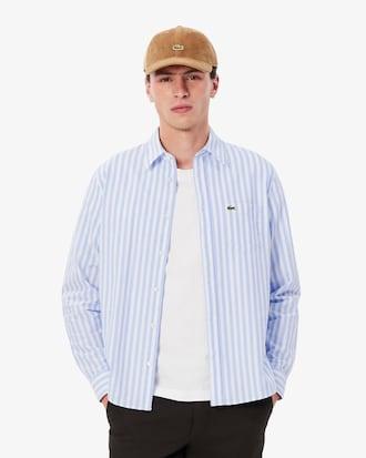 Regular Fit Striped Oxford Shirt Product Image