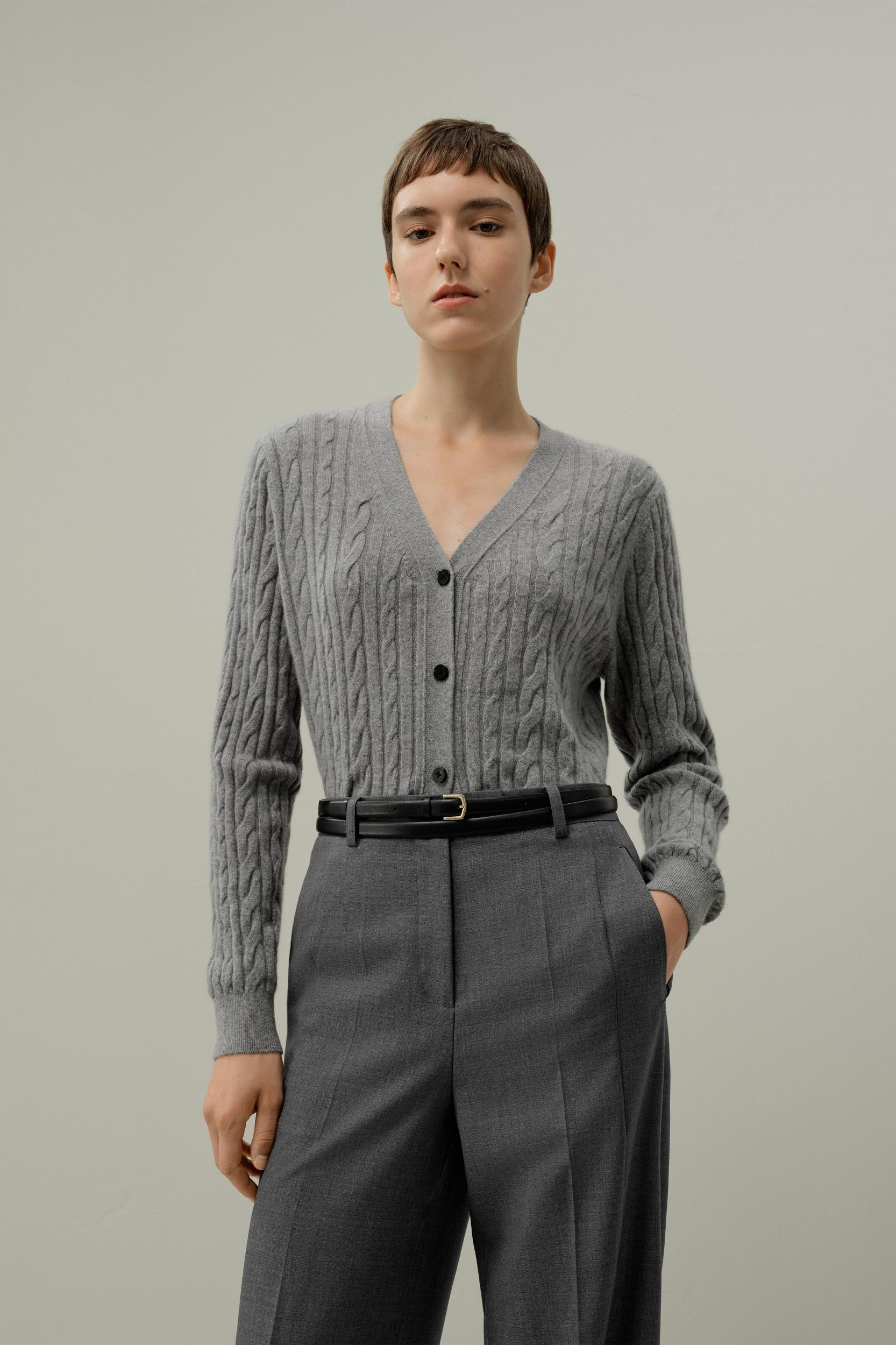 Slim Double-Strap Leather Belt Product Image