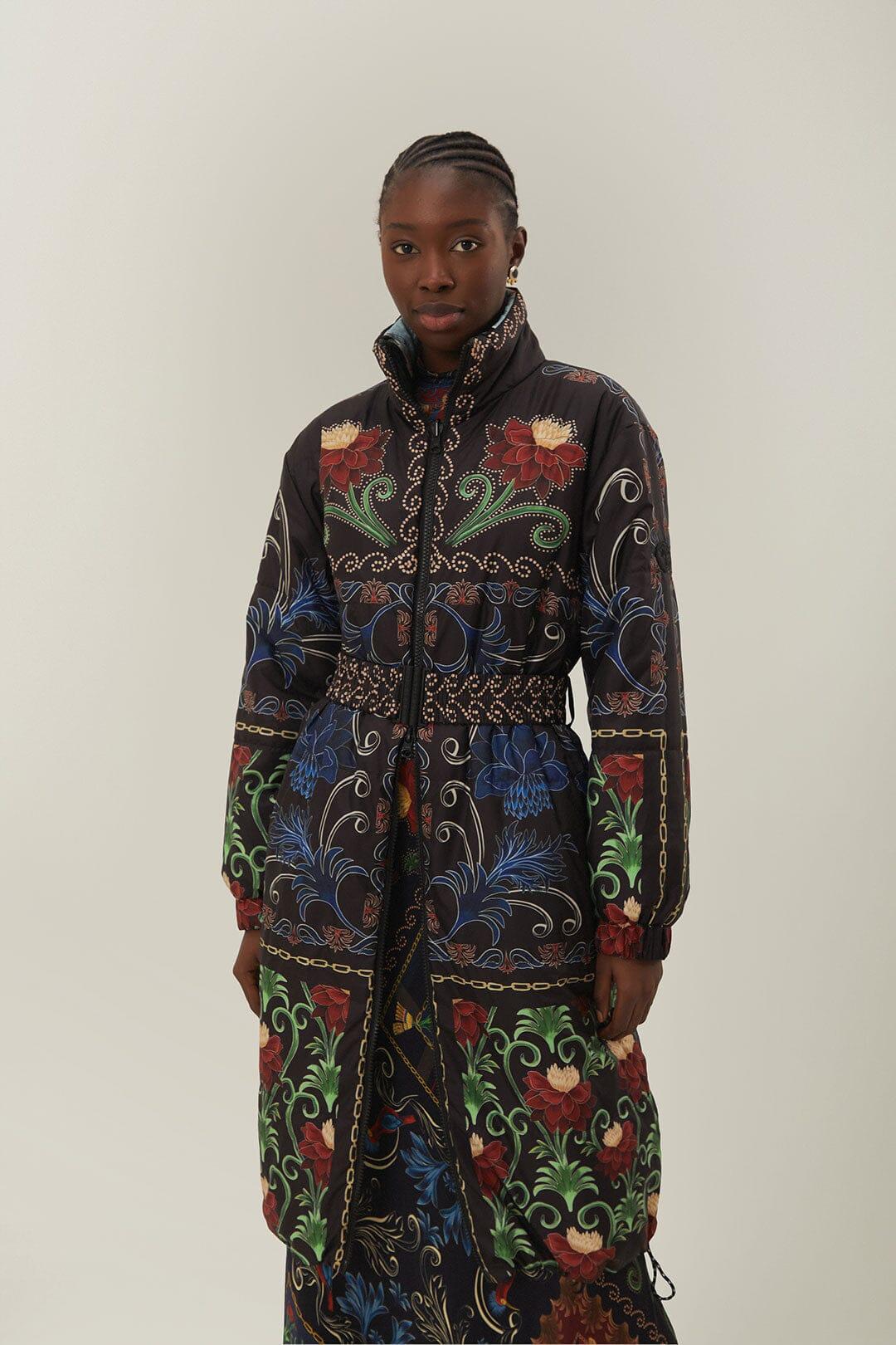 Reversible Flowing Beauty Puffer Jacket Product Image