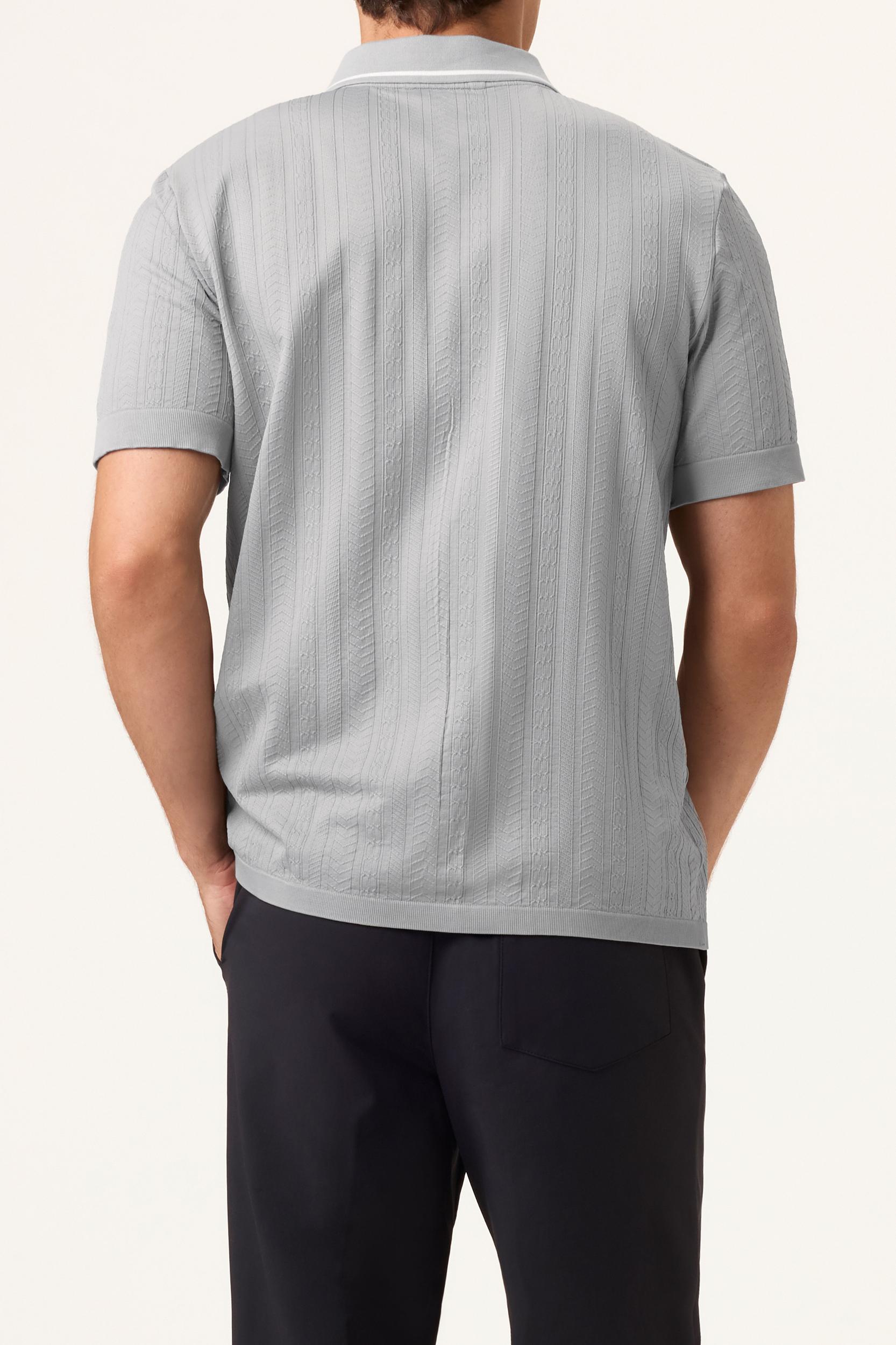 Challenger Cable Zip Polo Product Image