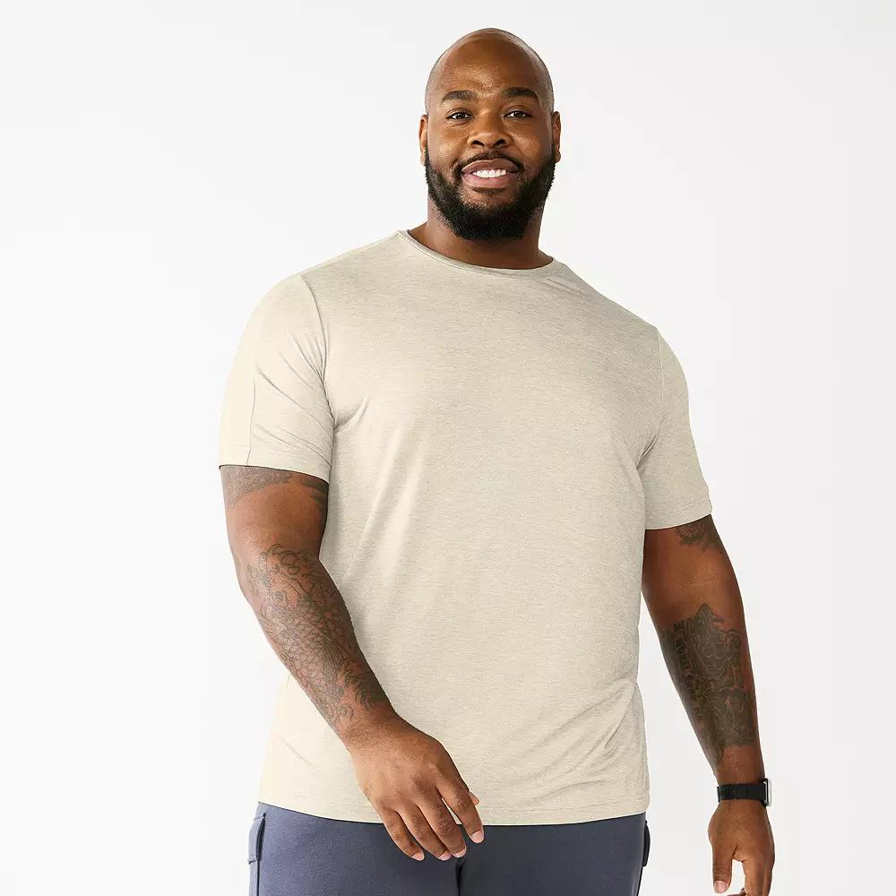 Big & Tall Tek Gear® Essential Gear Tee, Men's,  Product Image