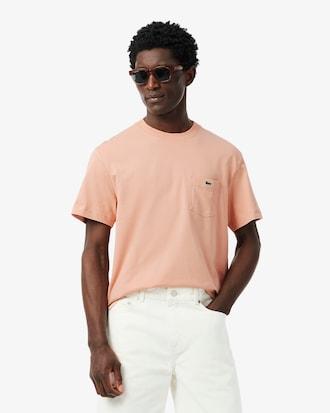 Cotton T-shirt with Breast Pocket Product Image