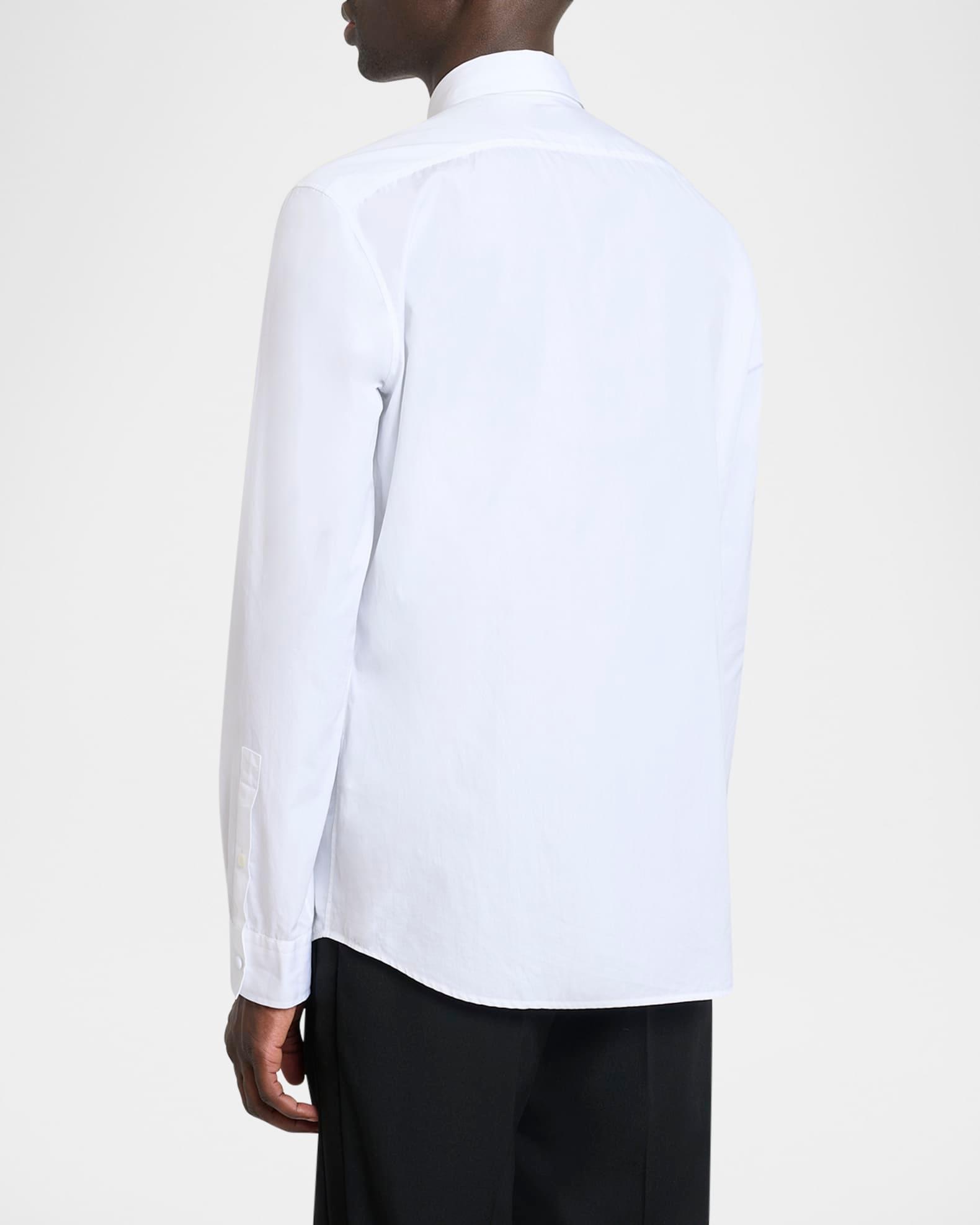 Men's Emblem-Pocket Cotton Sport Shirt Product Image