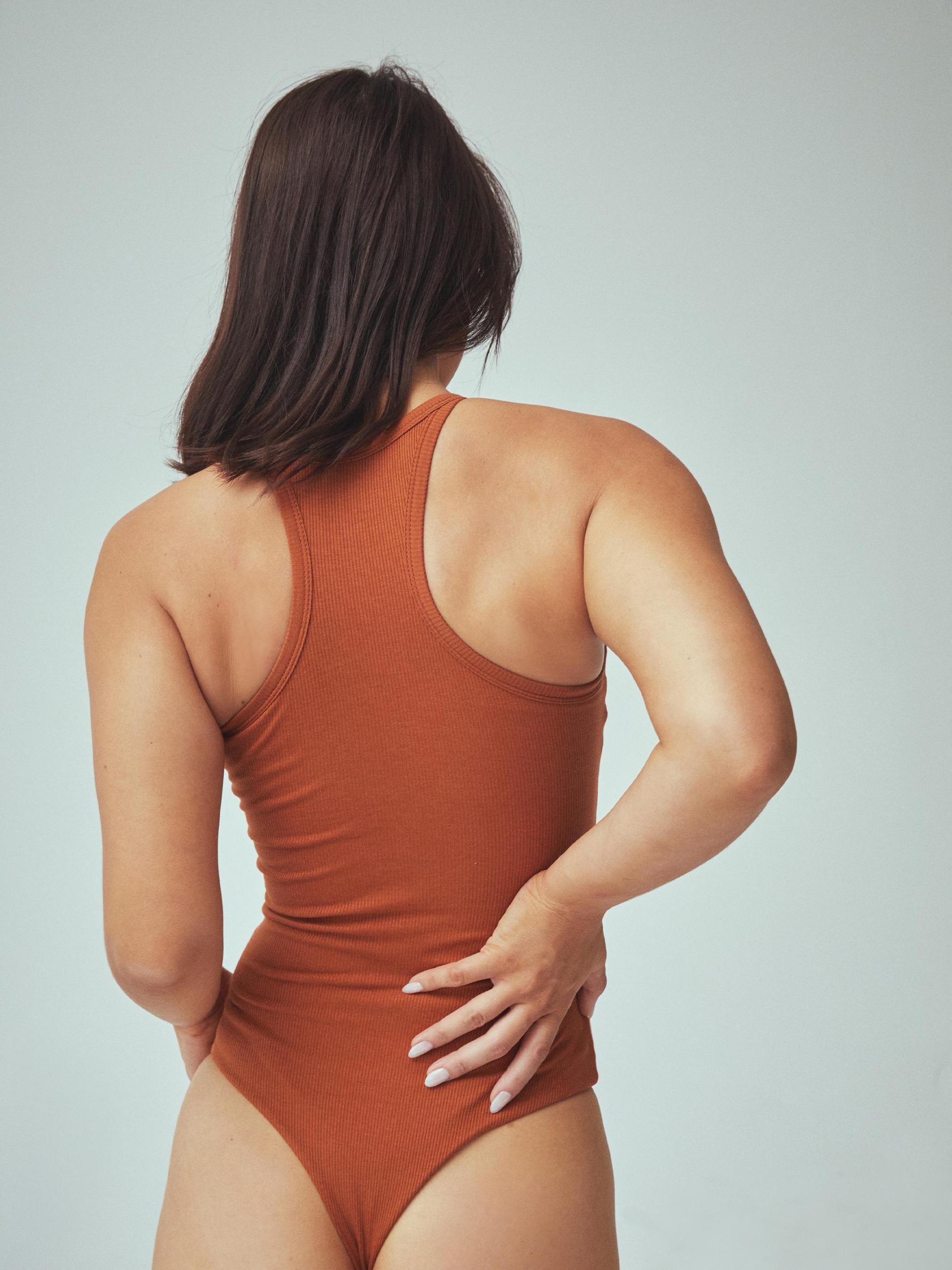 Bamboo High Neck Bramisuit Product Image