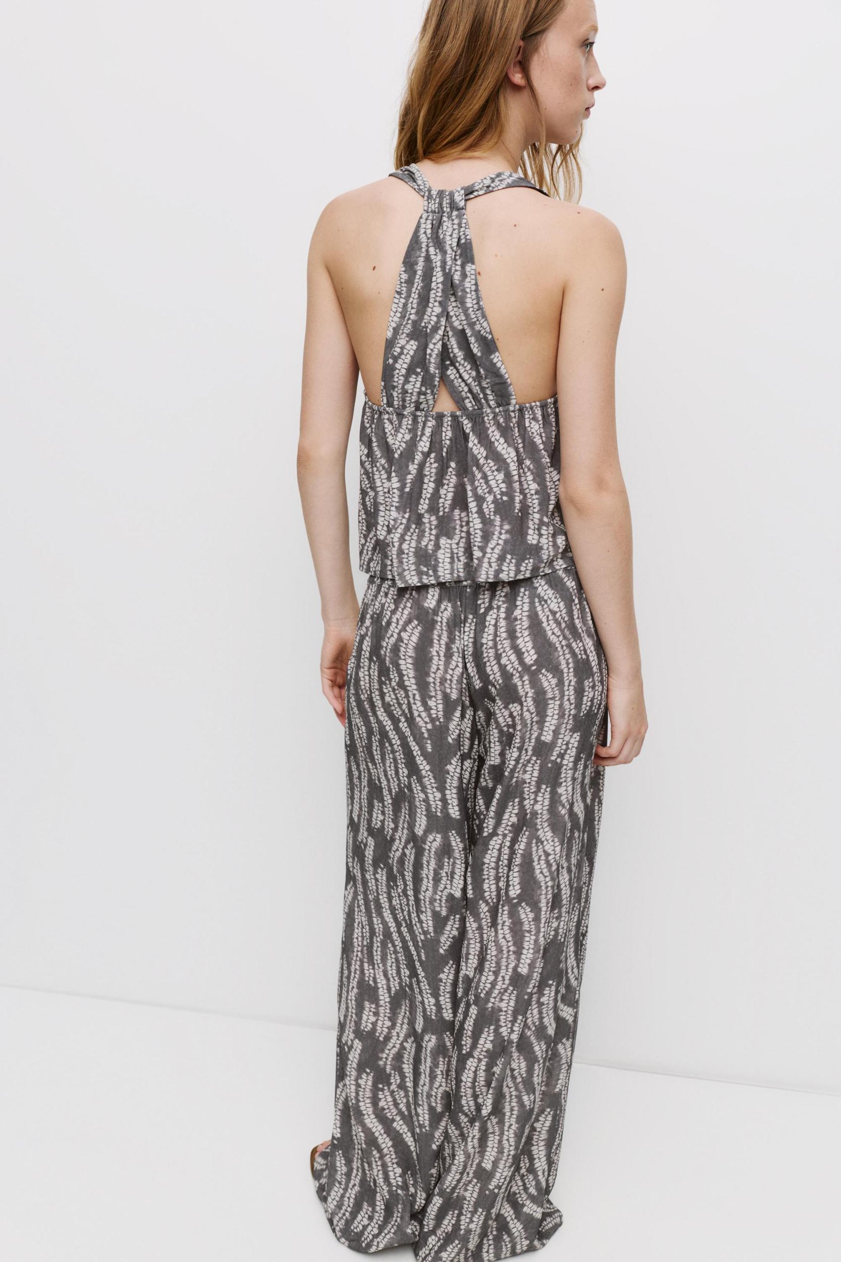 Flowing printed top Product Image