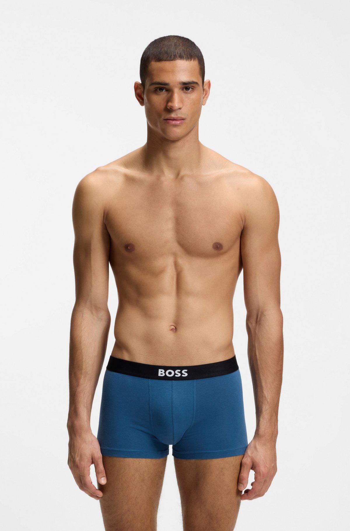 Three-pack of stretch-cotton trunks Product Image