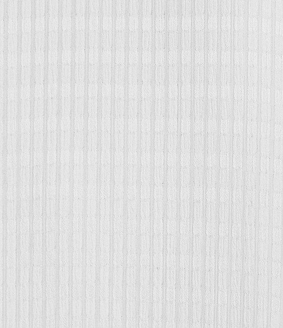 Calvin Klein Tile Jacquard Crew Neck Bracelet Sleeve Top Product Image