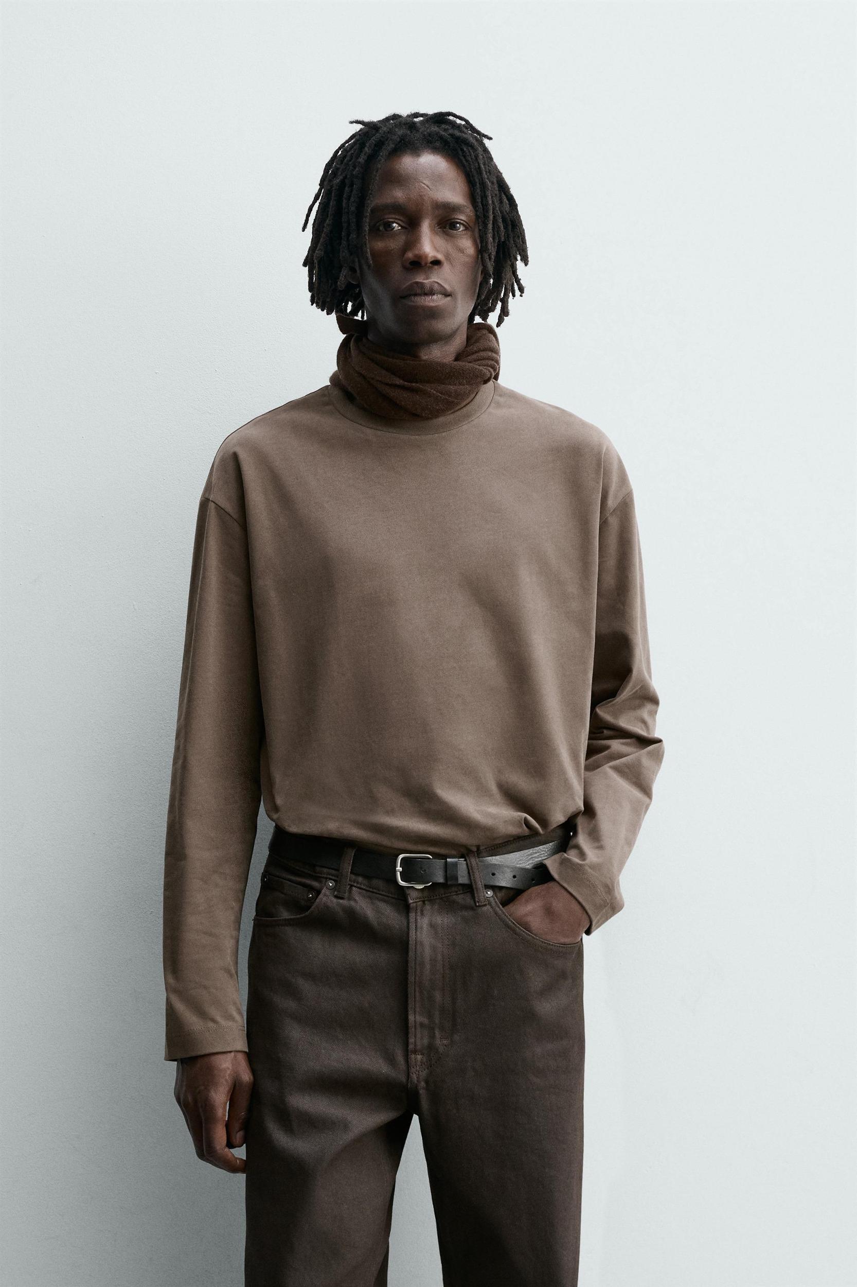 WASHED LONG SLEEVE T-SHIRT Product Image