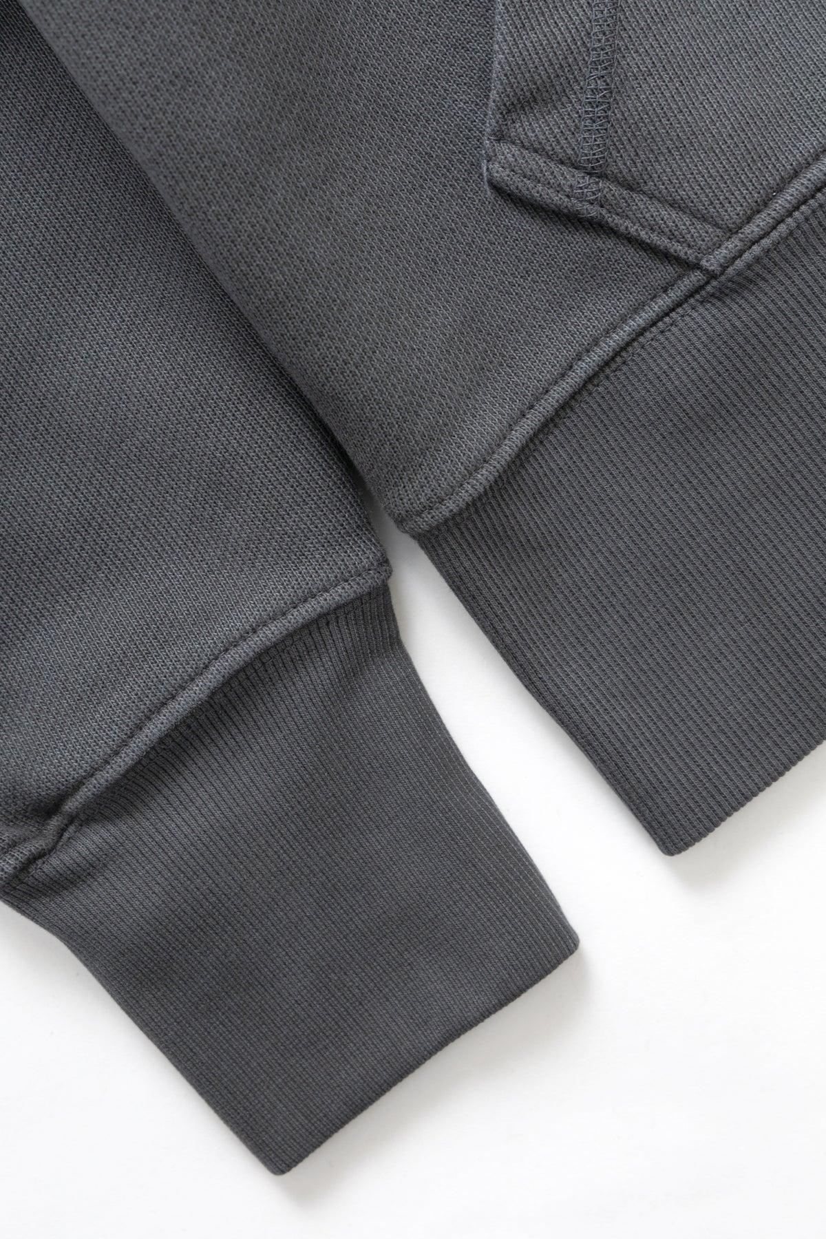 Power Goods - Loopback Zip Hoodie - Washed Black Product Image