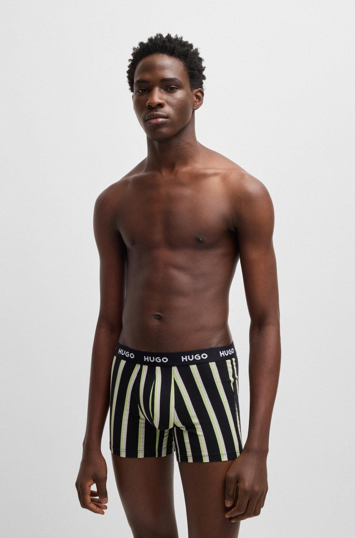 Three-pack of stretch-cotton boxer briefs Product Image