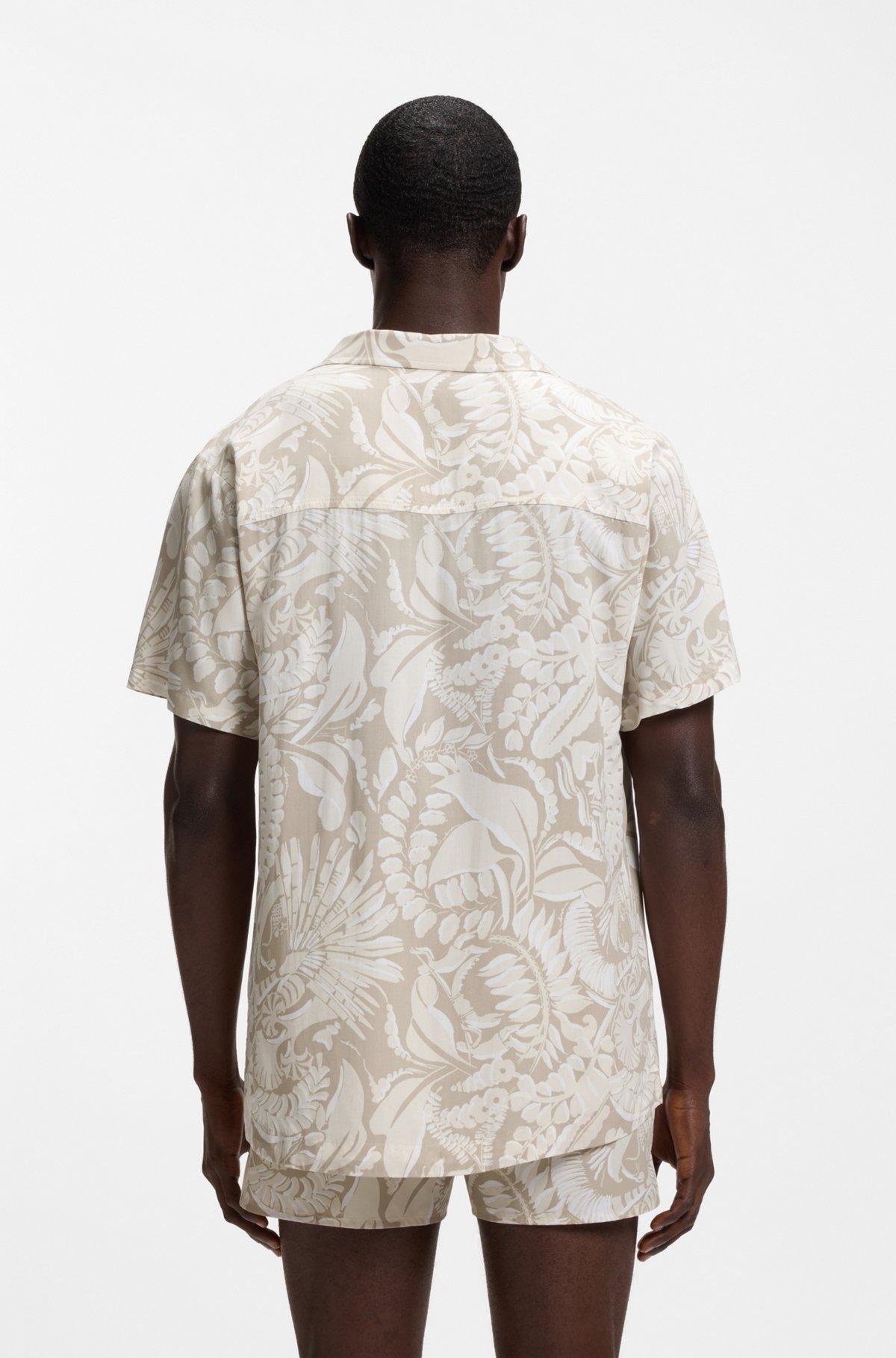 Regular-fit shirt with all-over print Product Image