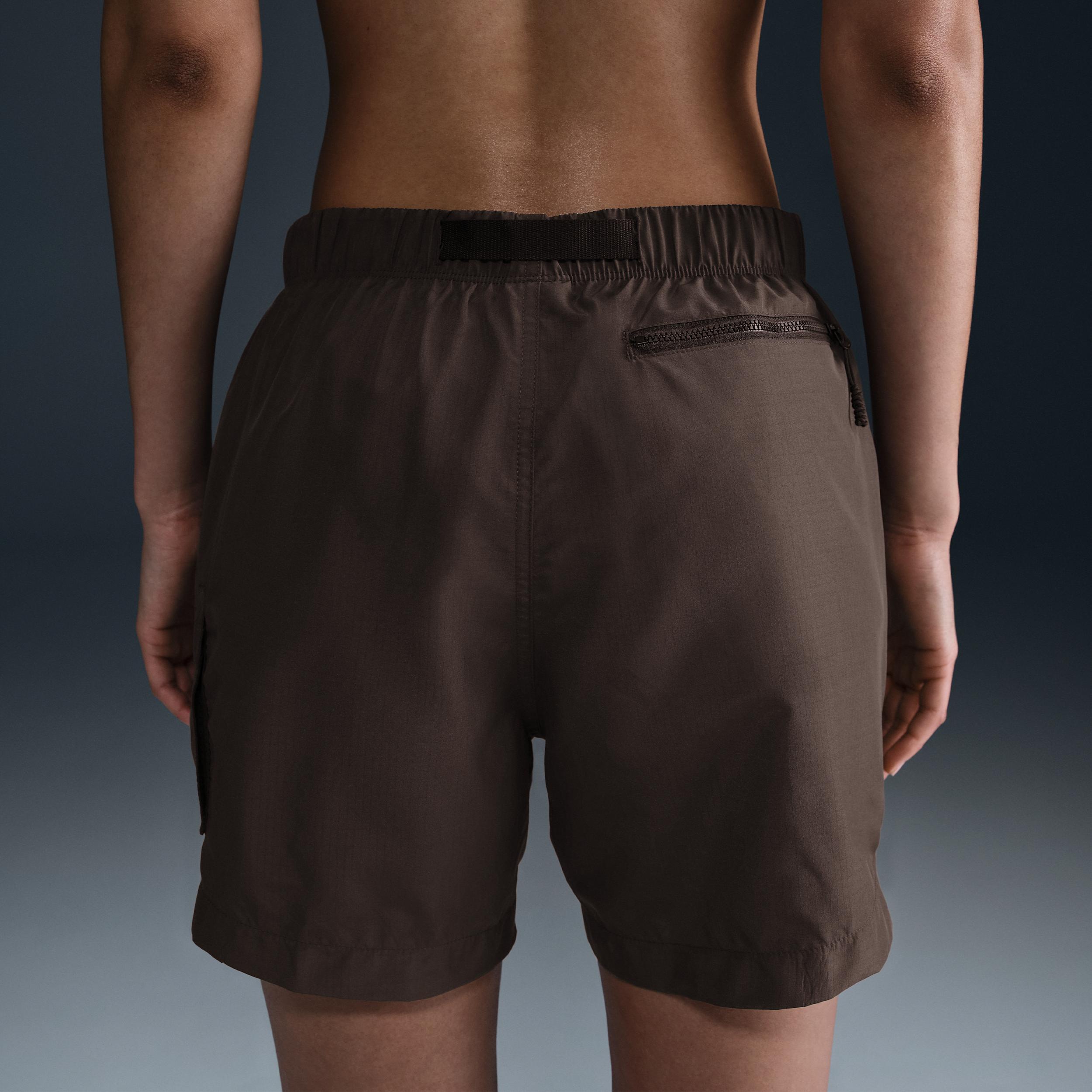 Nike Womens Swim Voyage Cover-Up Shorts | NESSF322-206 Product Image