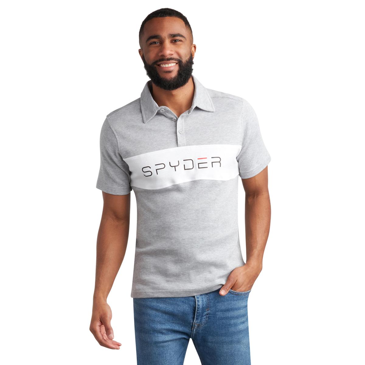 Spyder Men's Interlock Color Block Polo Product Image
