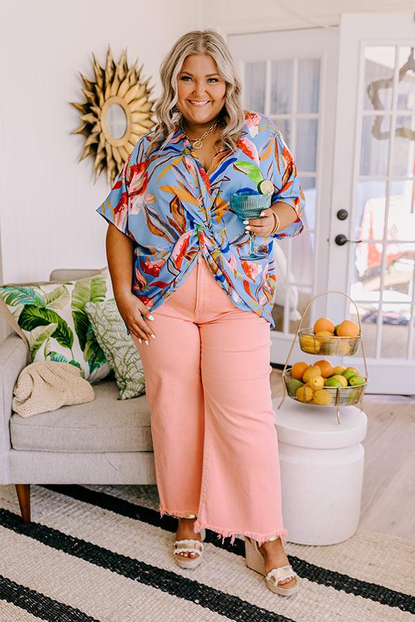 Mai Tais and Tikis Satin Top Curves Product Image