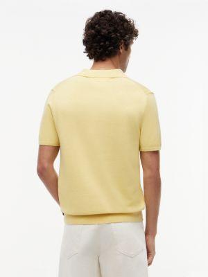 Short-Sleeve Sweater Polo Product Image