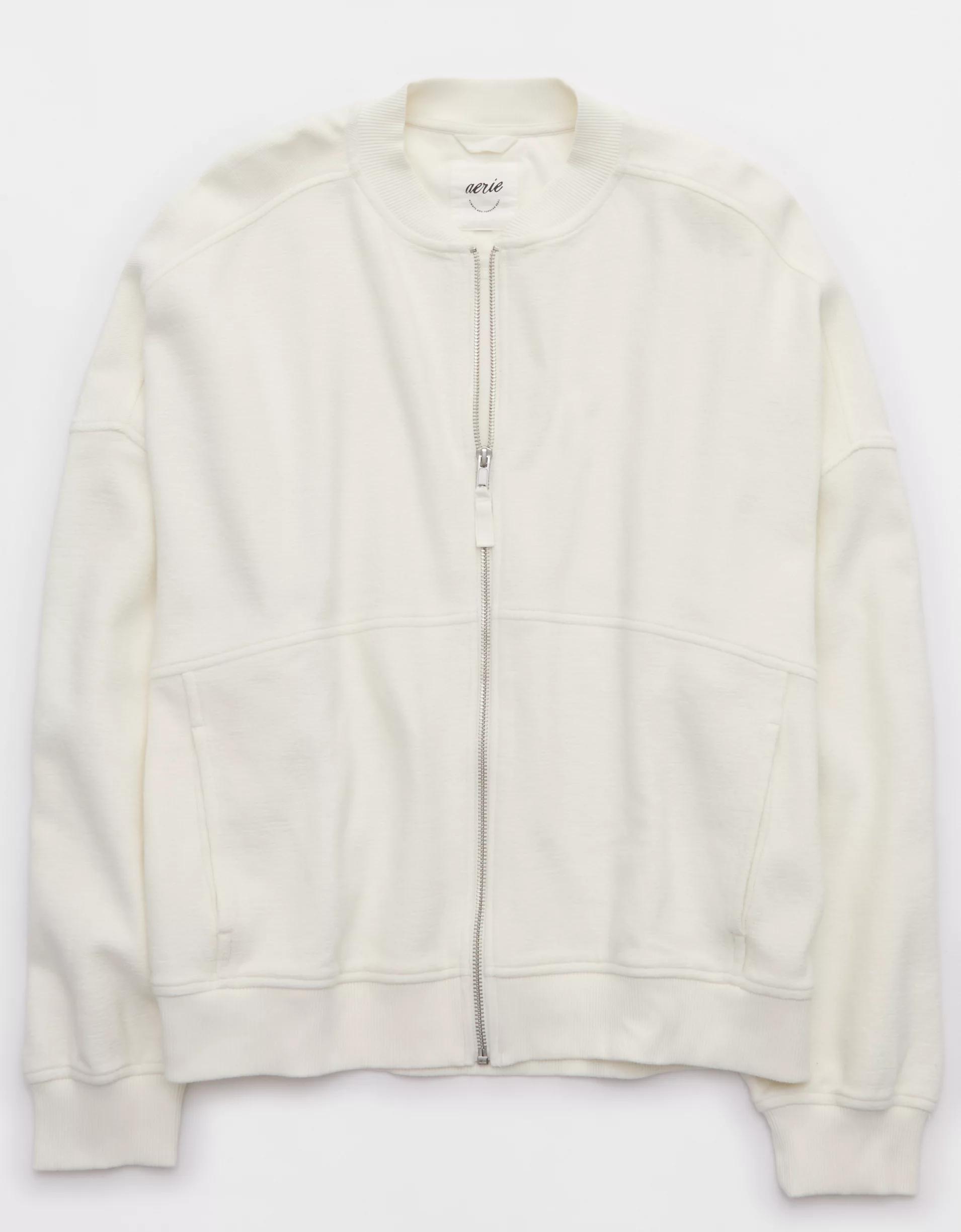 Aerie Full Zip Sweatshirt Women's Product Image