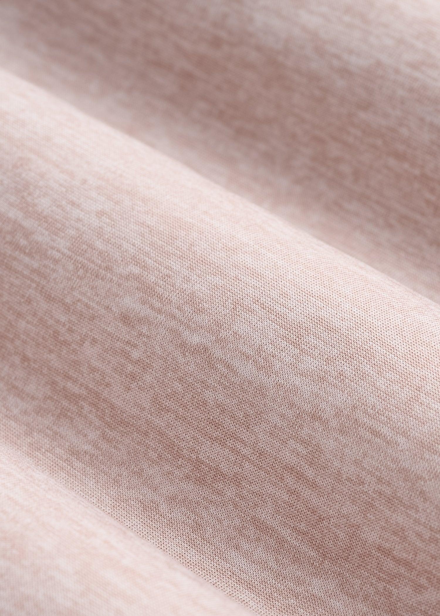 Long Sleeve Active Half-Zip Pullover Jacket for Tall Women in Desert Rose Mix Female Product Image