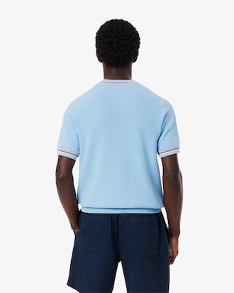 Men's Classic Fit Striped Knit T-Shirt Product Image