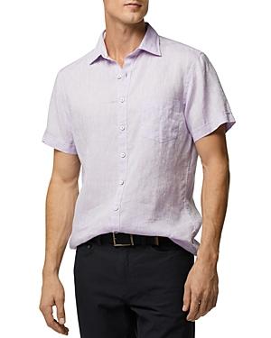 Rodd & Gunn Ellerslie Linen Textured Classic Fit Button-Up Shirt Product Image