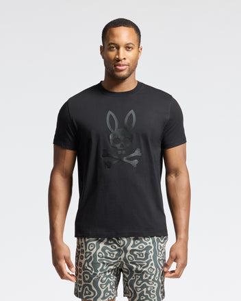 MENS PAYSON LEATHER PRINT GRAPHIC TEE - B6U213E200 Product Image