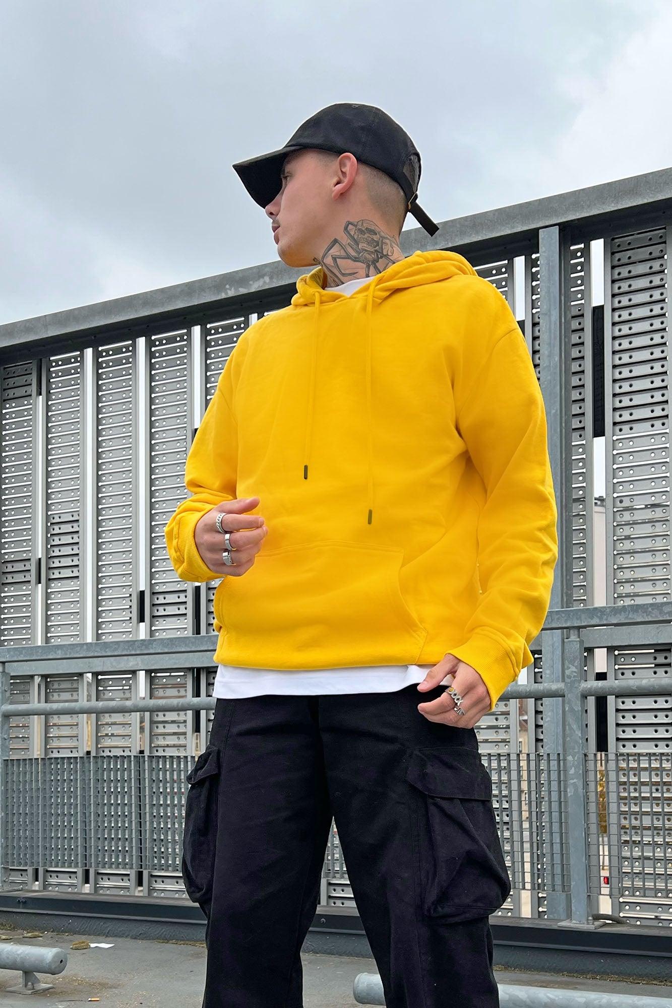 Tyson Hoodie - Yellow Product Image