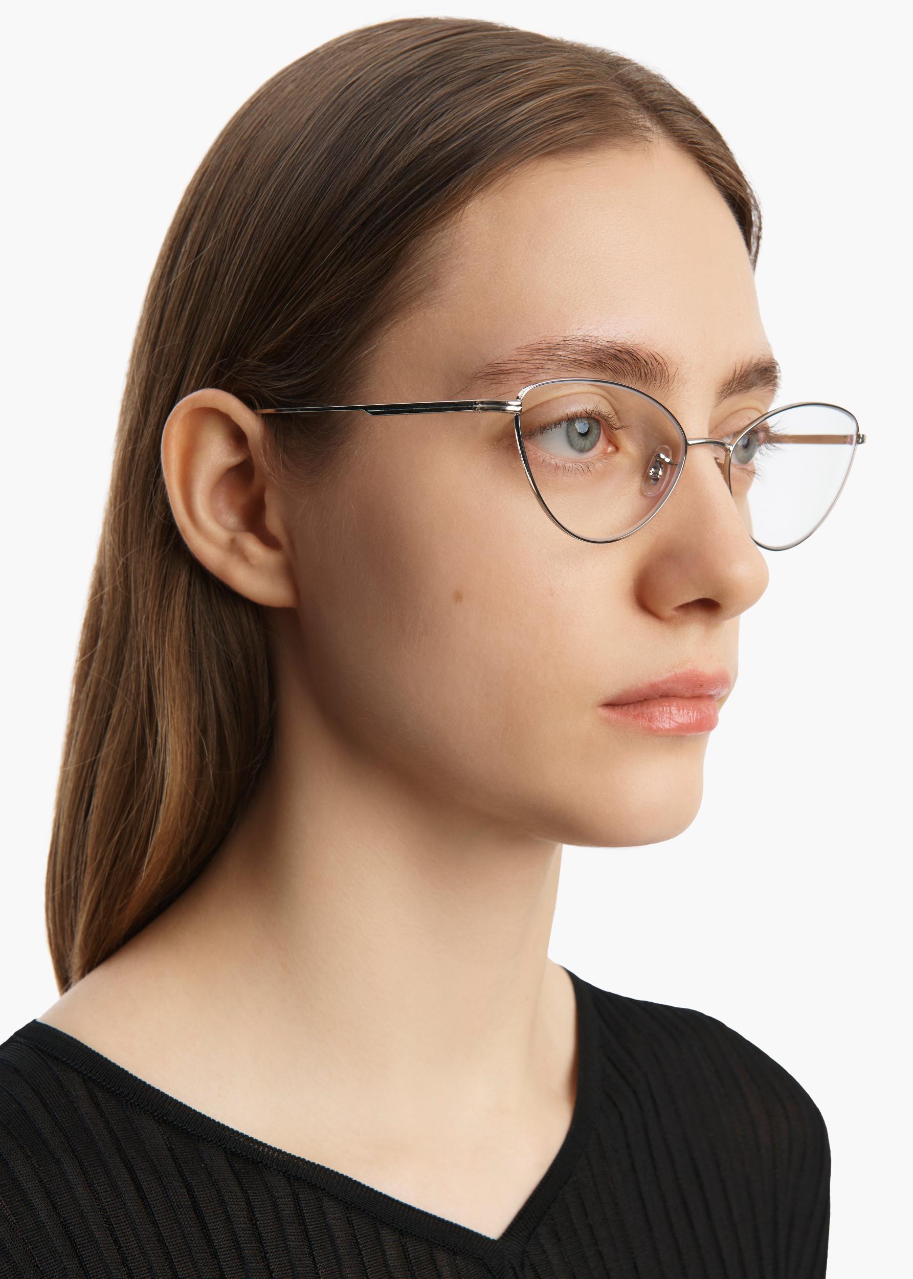 KHAITE x Oliver Peoples 1998RX in Silver Product Image