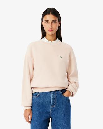 Moss Stitch Cotton Sweater Product Image