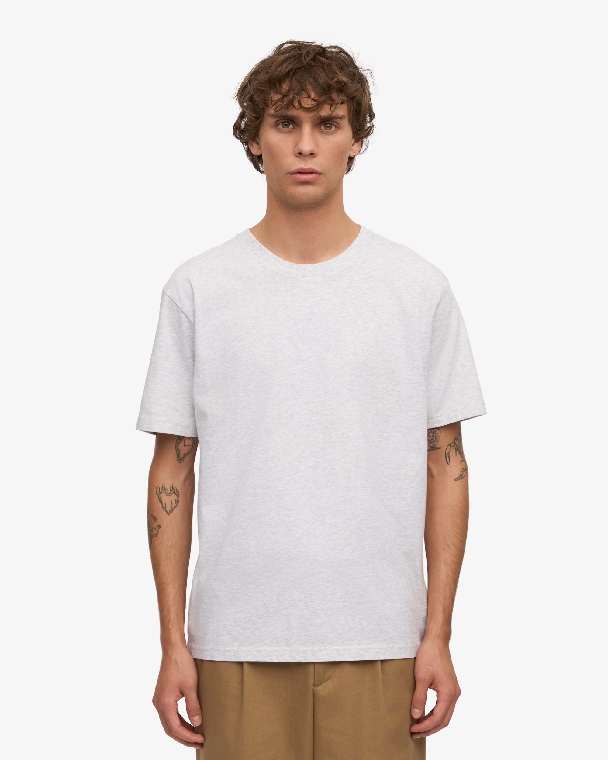 Classic Organic Tee - Snow Melange Product Image