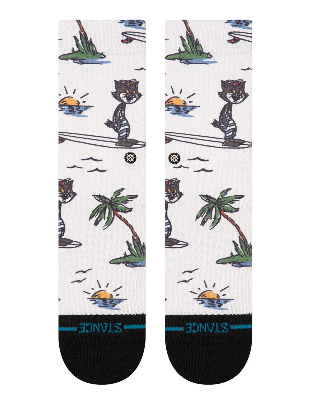 STANCE Kool Katz Surf Mens Crew Socks - MULTI Product Image