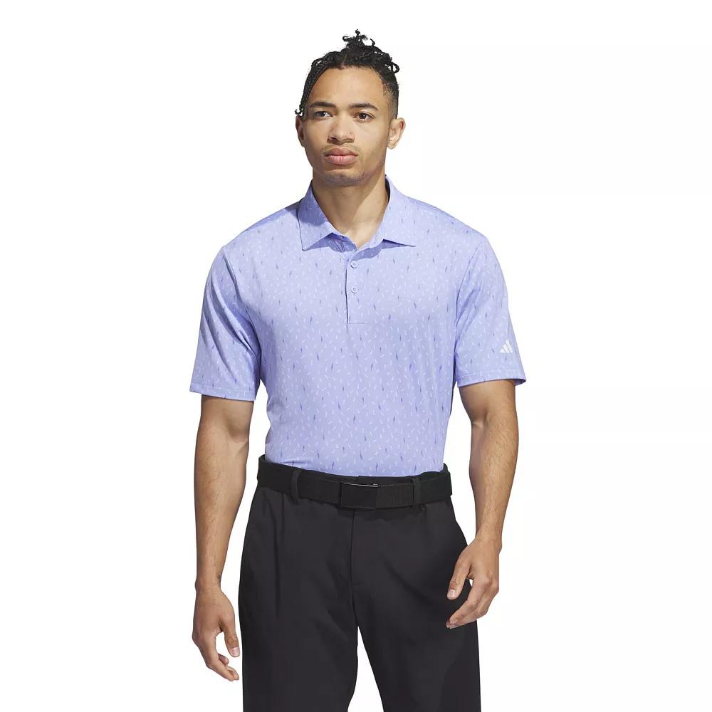 Men's adidas Ultimate365 Allover Print Golf Polo Shirt,  Product Image
