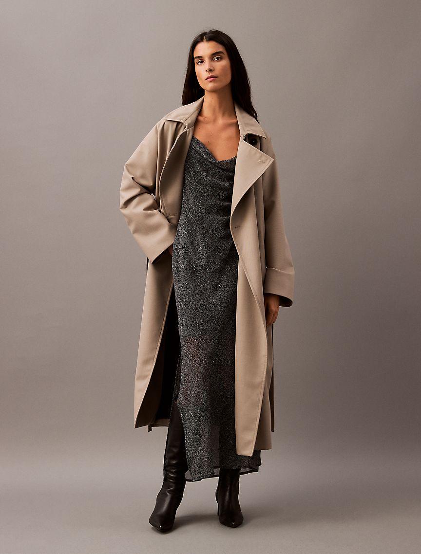 Chiffon Printed Asymmetrical Maxi Dress Product Image